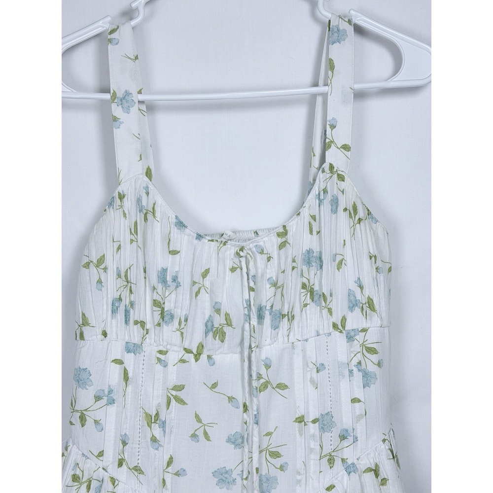 American Eagle Milkmaid Prairie Mini Dress Dainty Romantic Cottagecore S - Picture 4 of 14